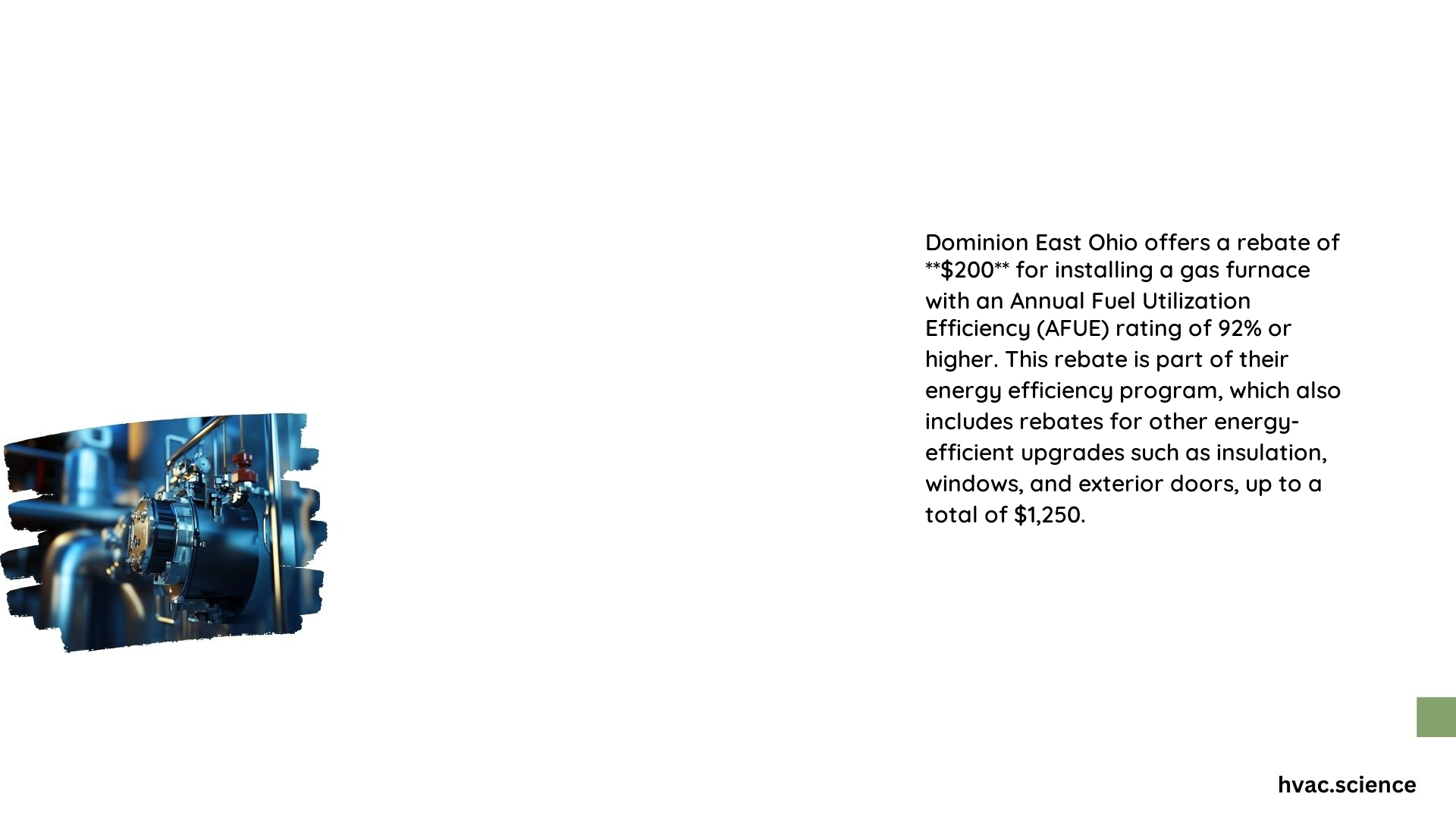 Dominion East Ohio Gas Furnace Rebates