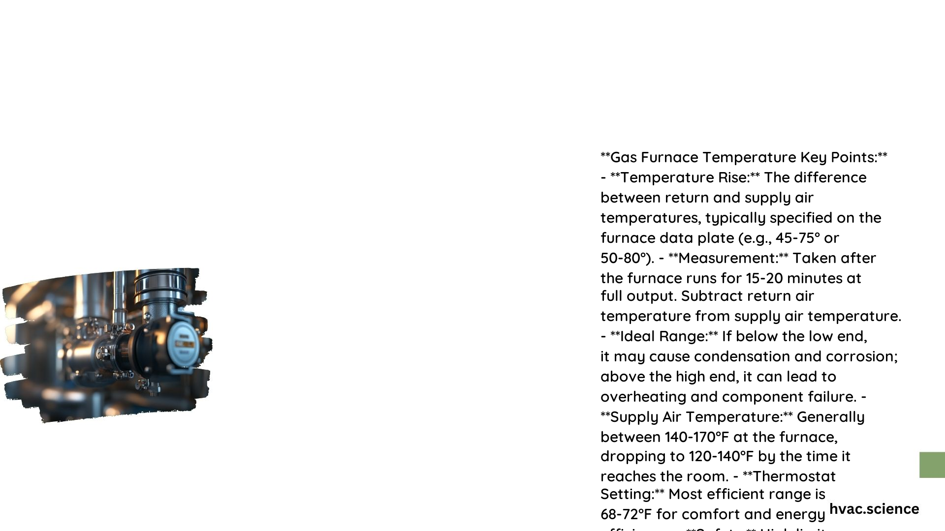 Gas Furnace Temperature