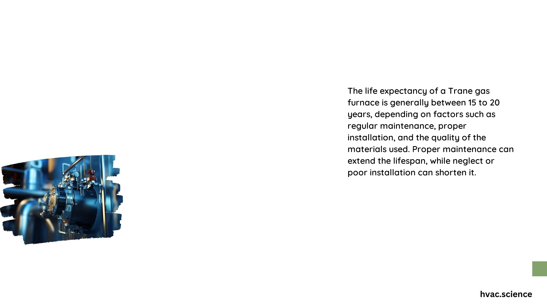 Life Expectancy of Trane Gas Furnace