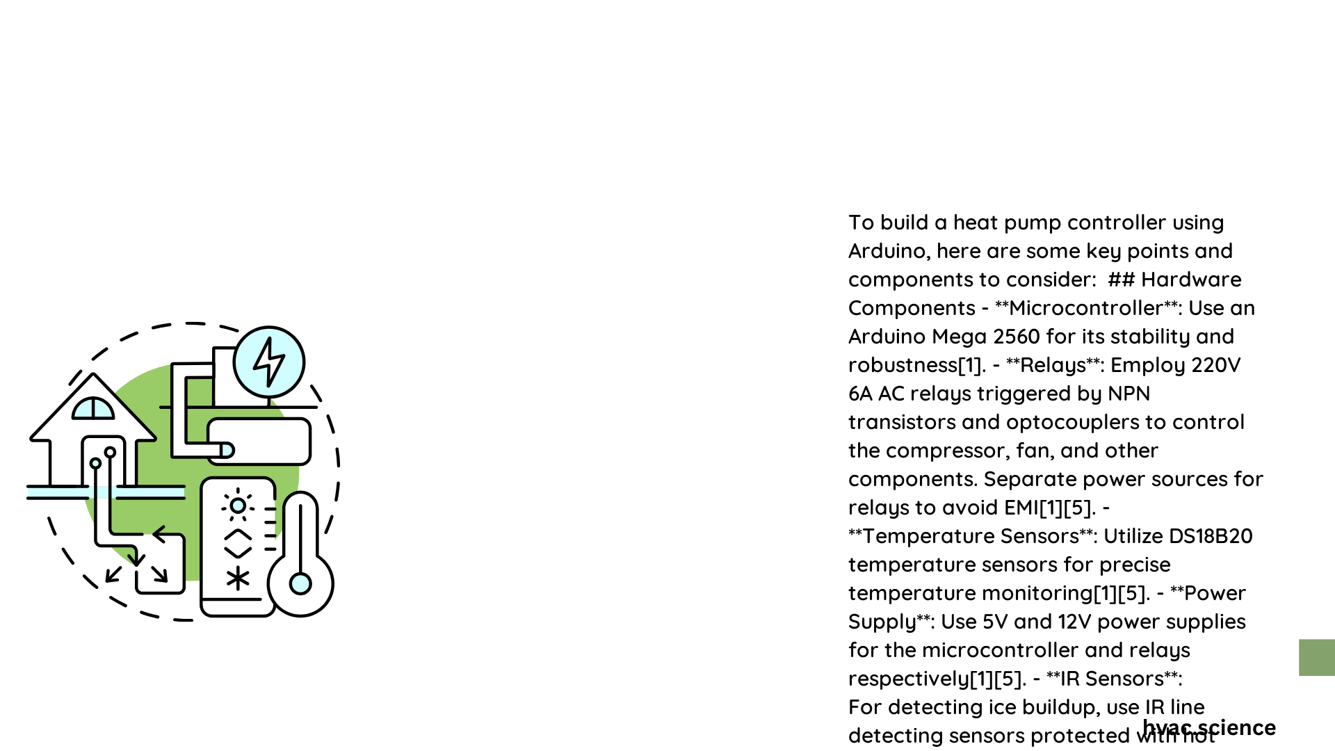 heat pump controller arduino