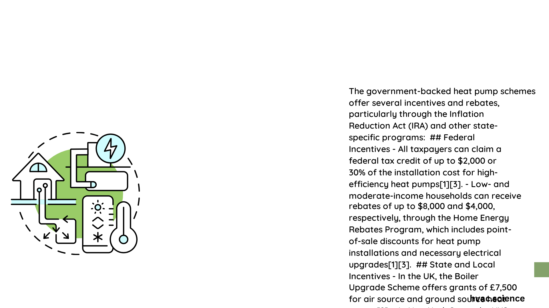 government backed heat pump scheme