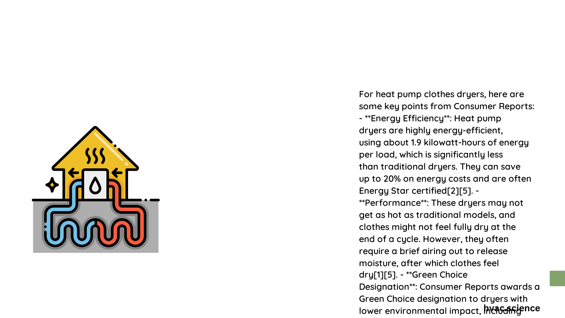 heat pump clothes dryer consumer reports
