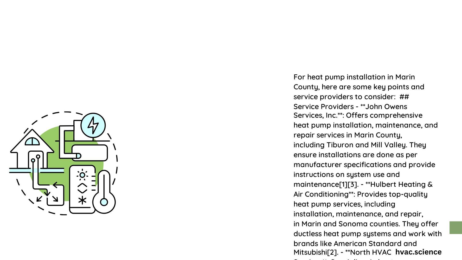 heat pump installation marin county